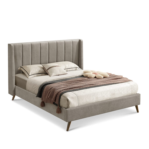 Alarico Queen Upholstered Bed Frame