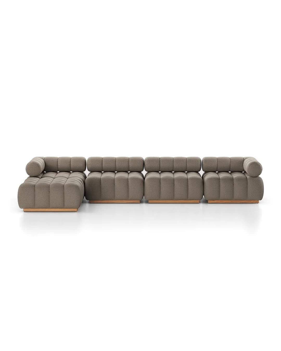Georges Modular Sofa – 4-Seater Plush Sectional