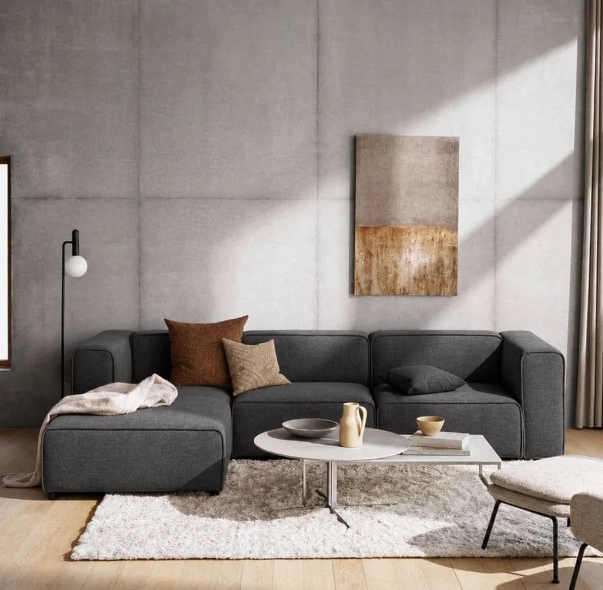 Luella L Shape Sofa