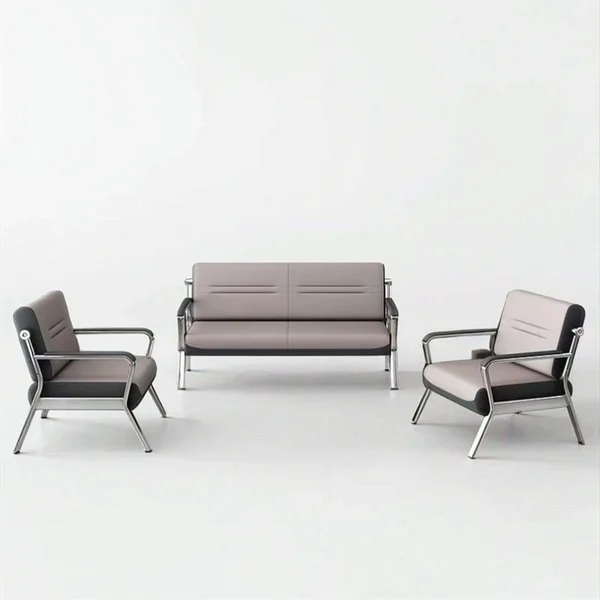 Modern Design 3pc Office Reception Chairs
