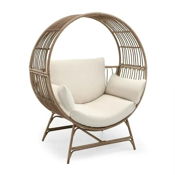 Orba Luxe Rattan Lounge Chair