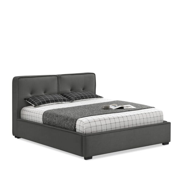 Radulf Queen Size Modern Upholstered Bed Frame